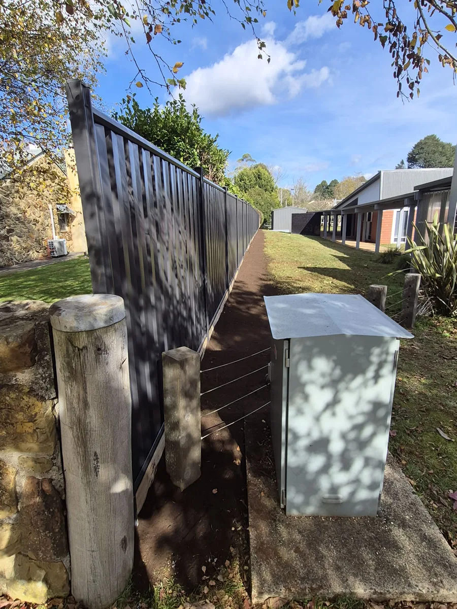 Finished Colorbond Fence